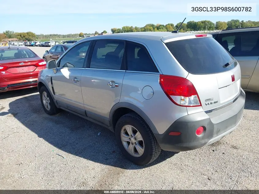 3GSCL33P98S600782 2008 Saturn Vue 4-Cyl Xe