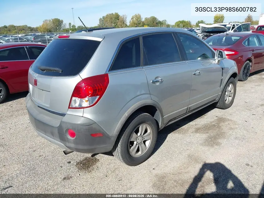 3GSCL33P98S600782 2008 Saturn Vue 4-Cyl Xe