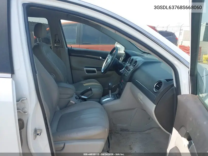 2008 Saturn Vue V6 Xr VIN: 3GSDL63768S668060 Lot: 44939113