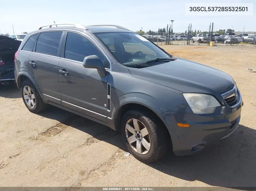 2008 Saturn Vue V6 Xr VIN: 3GSCL53728S532501 Lot: 45099531