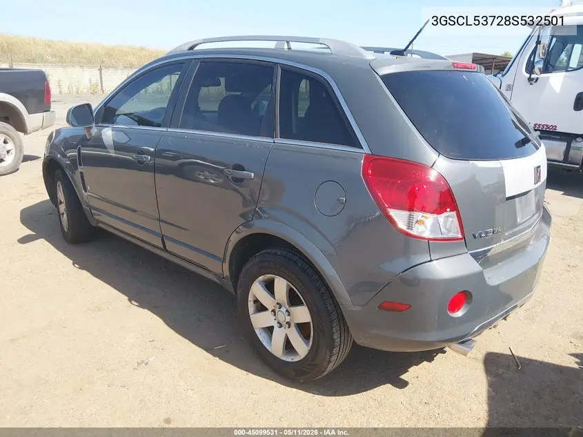 2008 Saturn Vue V6 Xr VIN: 3GSCL53728S532501 Lot: 45099531
