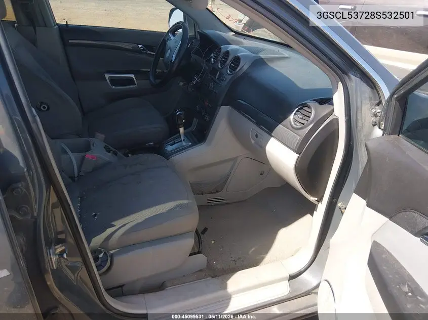 2008 Saturn Vue V6 Xr VIN: 3GSCL53728S532501 Lot: 45099531