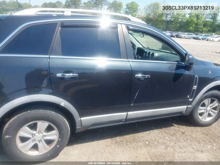 2008 Saturn Vue Xe VIN: 3GSCL33PX8S713219 Lot: 45108554