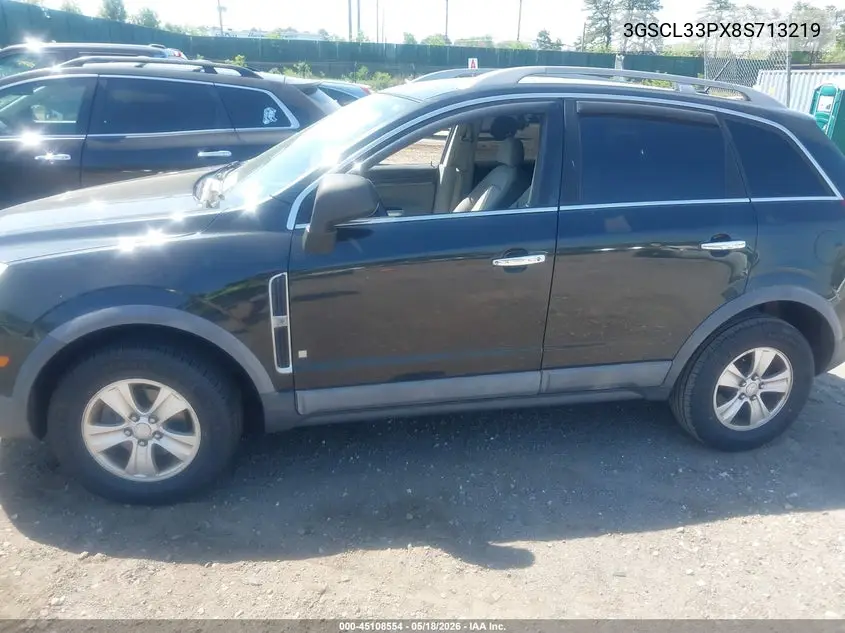 2008 Saturn Vue Xe VIN: 3GSCL33PX8S713219 Lot: 45108554