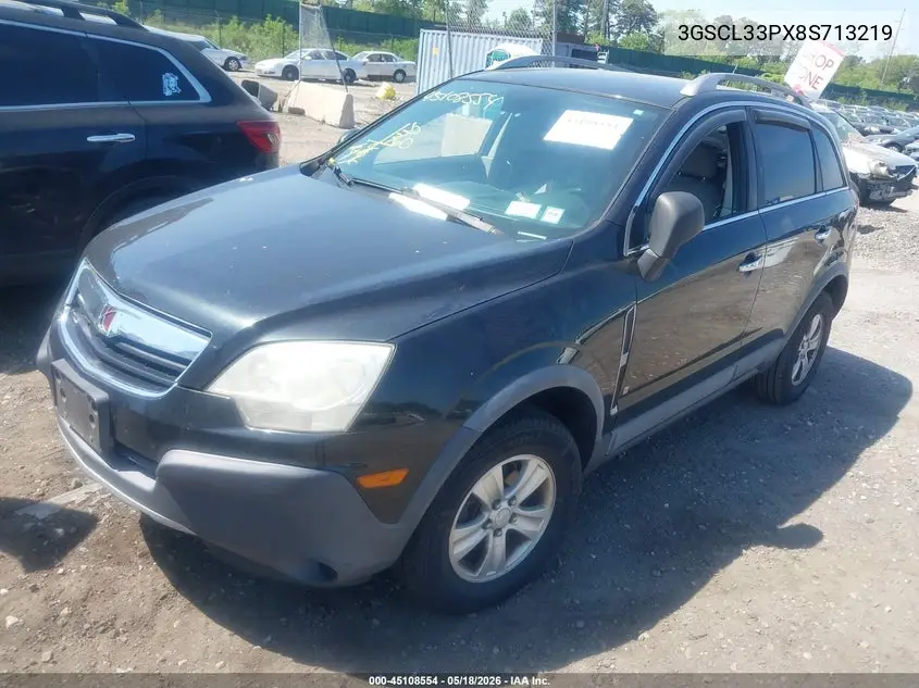 2008 Saturn Vue Xe VIN: 3GSCL33PX8S713219 Lot: 45108554