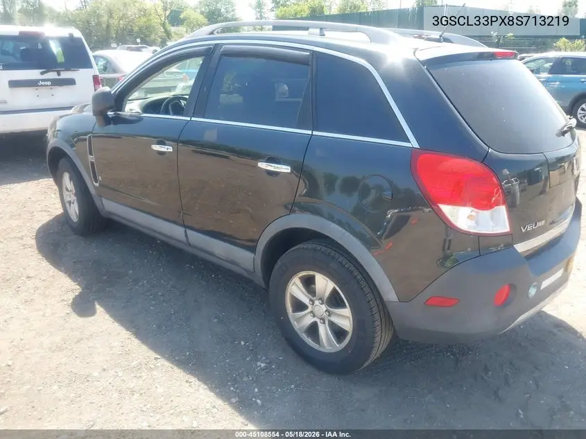 2008 Saturn Vue Xe VIN: 3GSCL33PX8S713219 Lot: 45108554