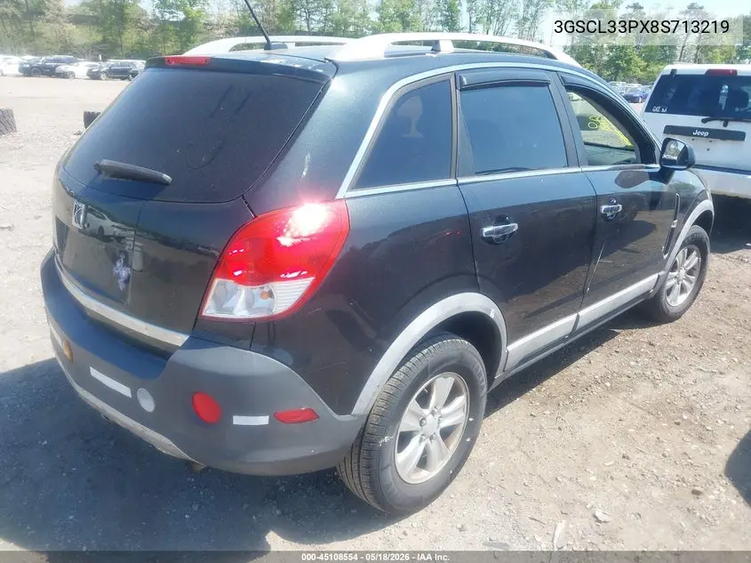 2008 Saturn Vue Xe VIN: 3GSCL33PX8S713219 Lot: 45108554