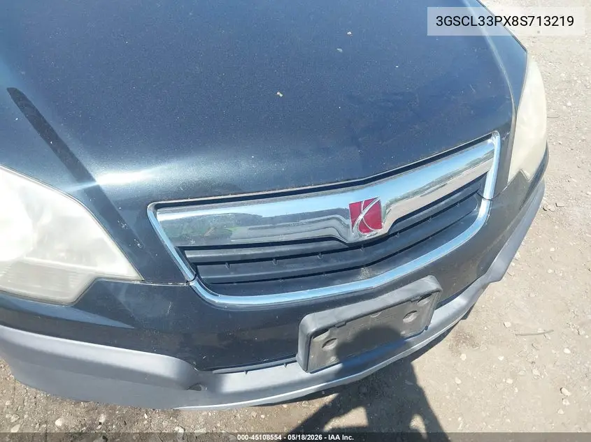 2008 Saturn Vue Xe VIN: 3GSCL33PX8S713219 Lot: 45108554