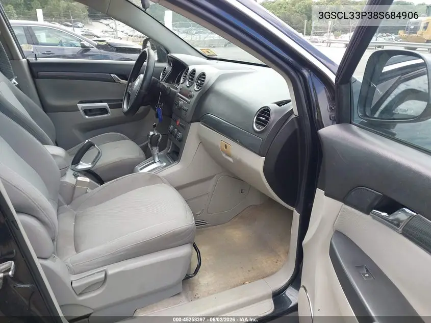 2008 Saturn Vue 4-Cyl Xe VIN: 3GSCL33P38S684906 Lot: 45258397