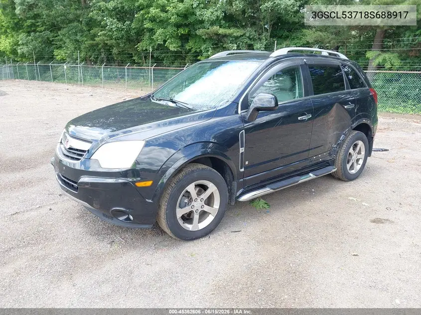 2008 Saturn Vue V6 Xr VIN: 3GSCL53718S688917 Lot: 45362606