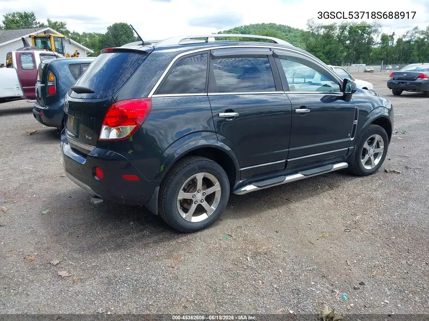 2008 Saturn Vue V6 Xr VIN: 3GSCL53718S688917 Lot: 45362606