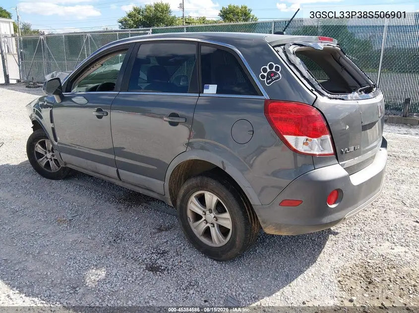 2008 Saturn Vue 4-Cyl Xe VIN: 3GSCL33P38S506901 Lot: 45384586
