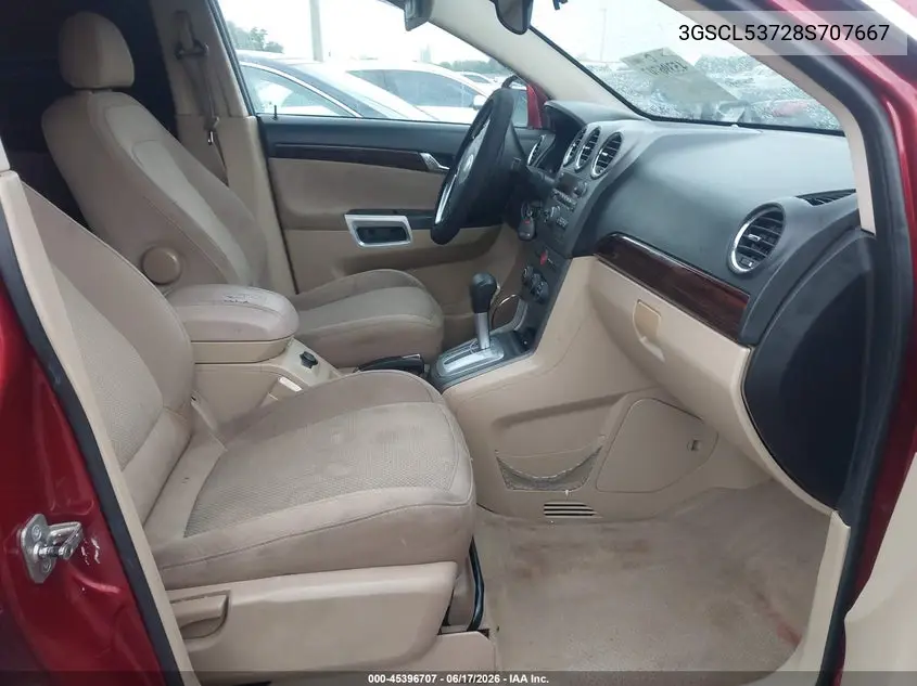 2008 Saturn Vue V6 Xr VIN: 3GSCL53728S707667 Lot: 45396707