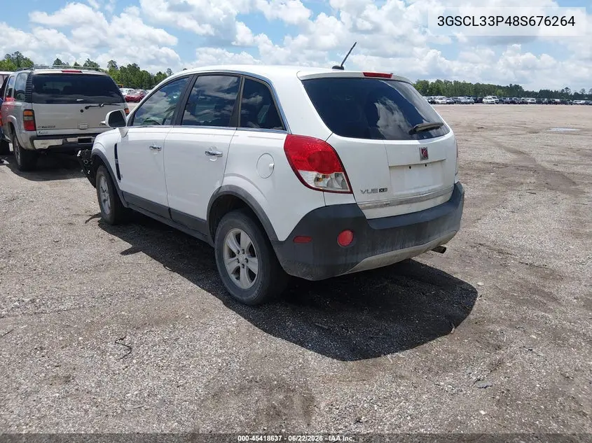 2008 Saturn Vue 4-Cyl Xe VIN: 3GSCL33P48S676264 Lot: 45418637