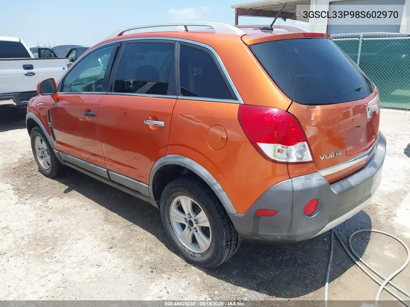 2008 Saturn Vue 4-Cyl Xe VIN: 3GSCL33P98S602970 Lot: 45428238