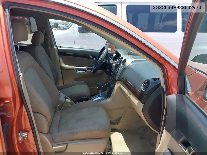 2008 Saturn Vue 4-Cyl Xe VIN: 3GSCL33P98S602970 Lot: 45428238