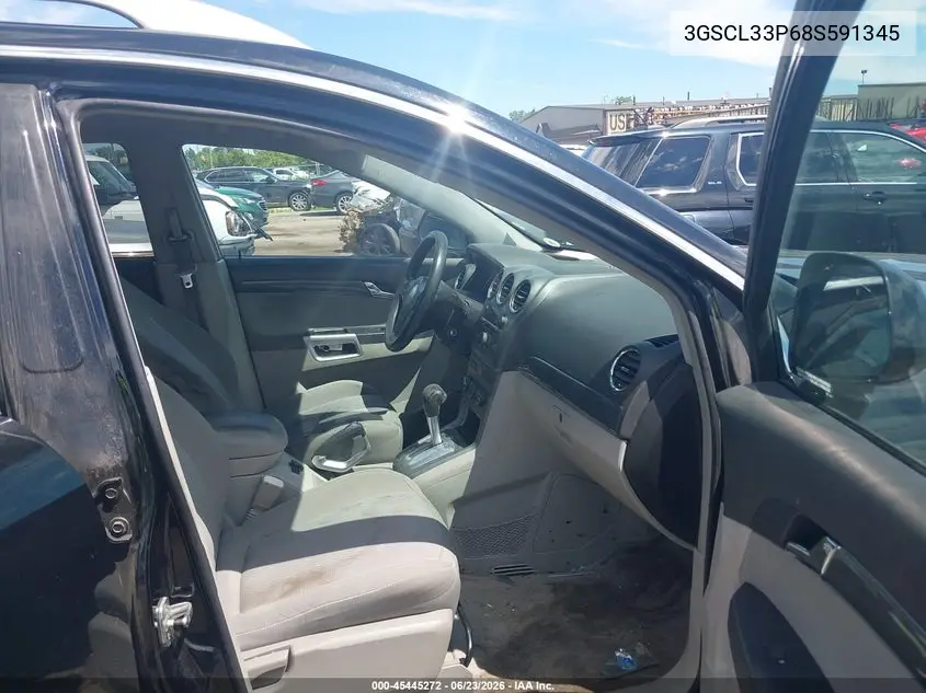 2008 Saturn Vue 4-Cyl Xe VIN: 3GSCL33P68S591345 Lot: 45445272