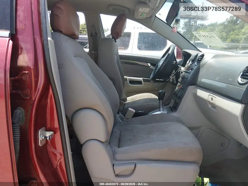 2008 Saturn Vue 4-Cyl Xe VIN: 3GSCL33P78S577289 Lot: 45453570