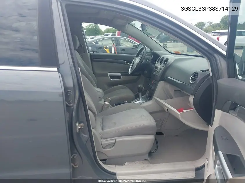 2008 Saturn Vue 4-Cyl Xe VIN: 3GSCL33P38S714129 Lot: 45470297