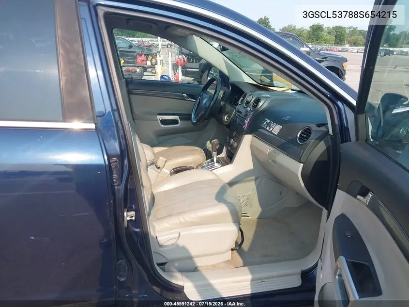 2008 Saturn Vue V6 Xr VIN: 3GSCL53788S654215 Lot: 45591242