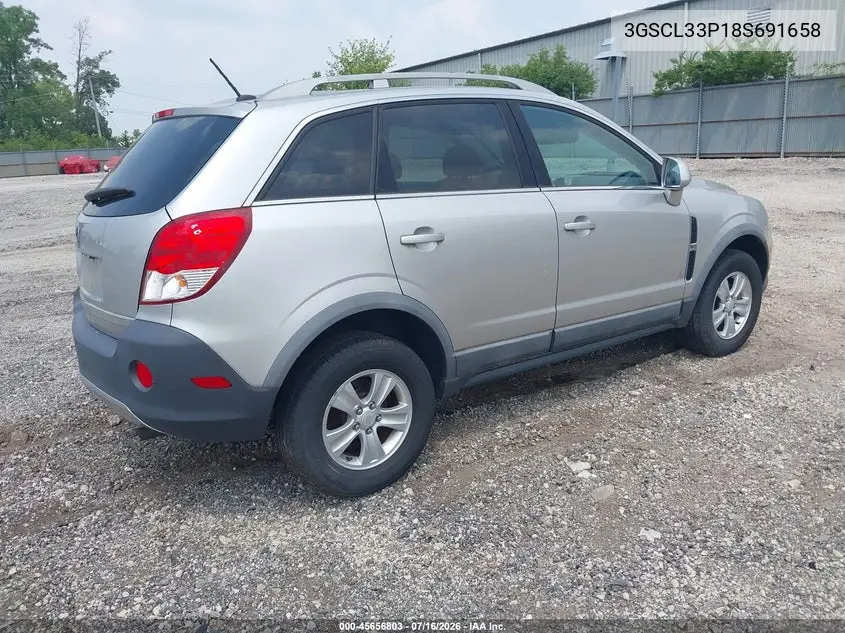 2008 Saturn Vue 4-Cyl Xe VIN: 3GSCL33P18S691658 Lot: 45656803