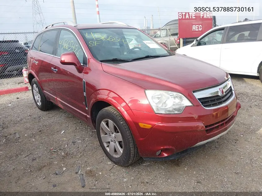 2008 Saturn Vue V6 Xr VIN: 3GSCL53788S730161 Lot: 45665426
