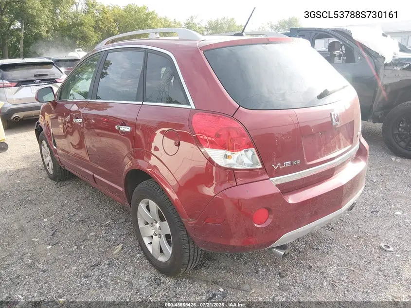 2008 Saturn Vue V6 Xr VIN: 3GSCL53788S730161 Lot: 45665426