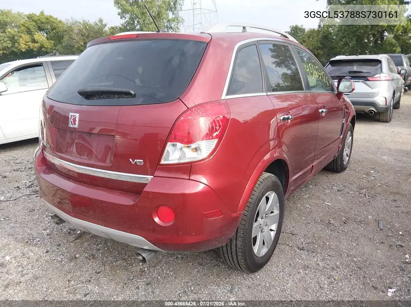 2008 Saturn Vue V6 Xr VIN: 3GSCL53788S730161 Lot: 45665426