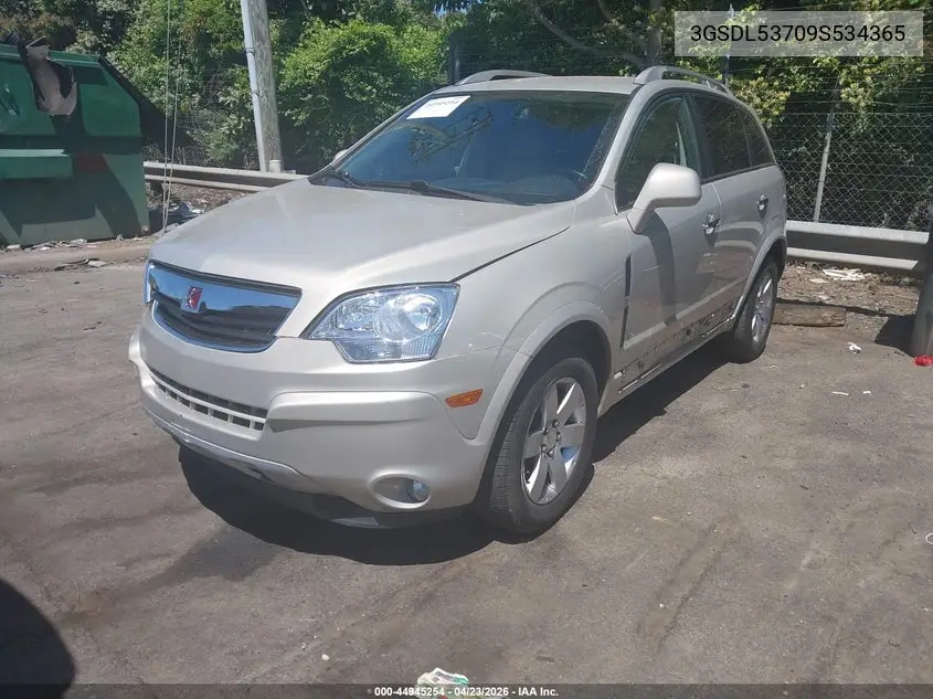 2009 Saturn Vue V6 Xr VIN: 3GSDL53709S534365 Lot: 44945254