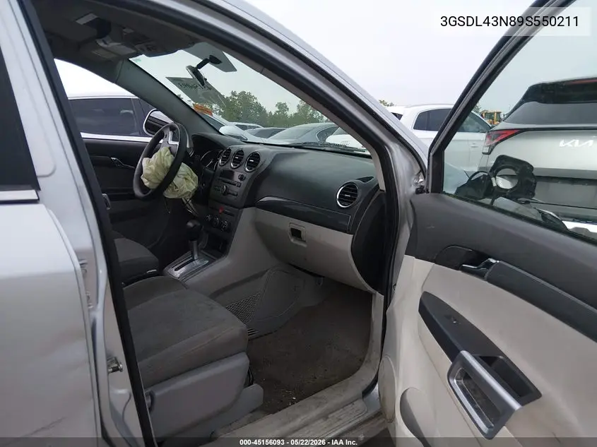 2009 Saturn Vue V6 Xe VIN: 3GSDL43N89S550211 Lot: 45156093