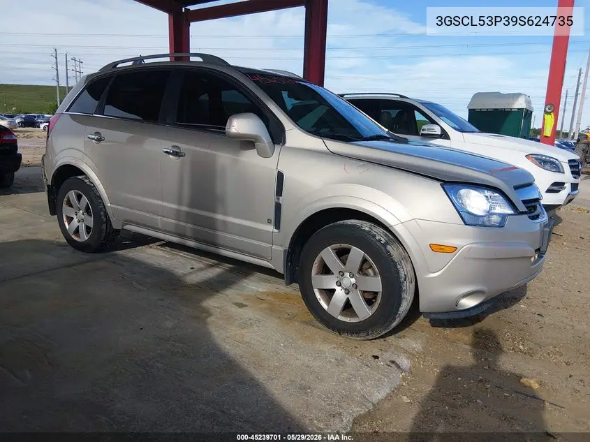 2009 Saturn Vue Xr4 VIN: 3GSCL53P39S624735 Lot: 45239701