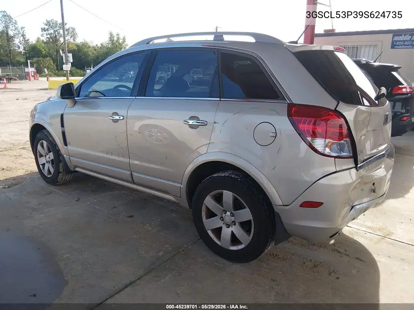 2009 Saturn Vue Xr4 VIN: 3GSCL53P39S624735 Lot: 45239701
