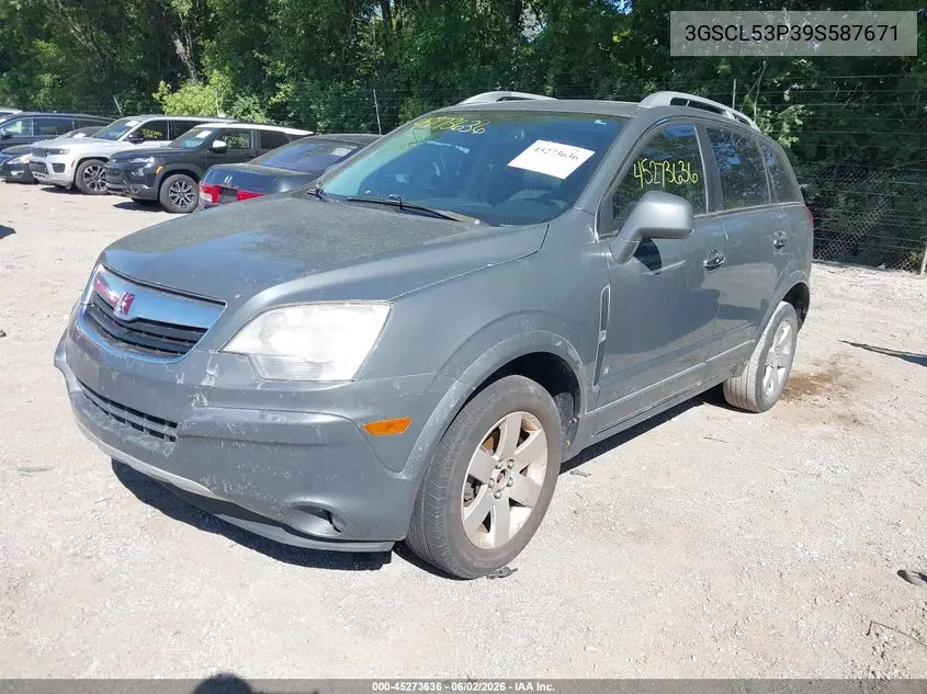 2009 Saturn Vue Xr4 VIN: 3GSCL53P39S587671 Lot: 45273636