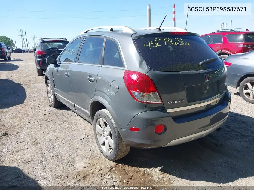 2009 Saturn Vue Xr4 VIN: 3GSCL53P39S587671 Lot: 45273636