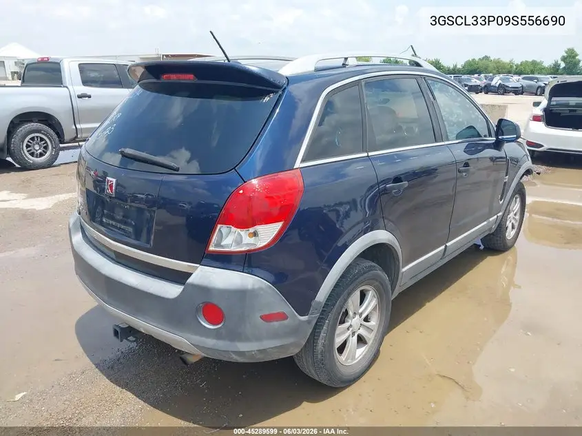 2009 Saturn Vue 4-Cyl Xe VIN: 3GSCL33P09S556690 Lot: 45289599