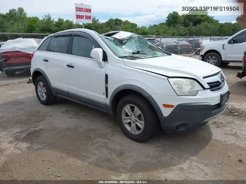 2009 Saturn Vue Xe VIN: 3GSCL33P19S519504 Lot: 45369958