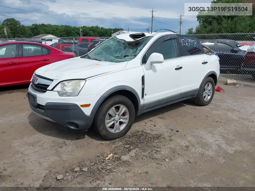 2009 Saturn Vue Xe VIN: 3GSCL33P19S519504 Lot: 45369958