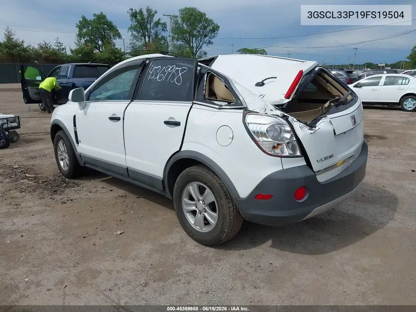 2009 Saturn Vue Xe VIN: 3GSCL33P19S519504 Lot: 45369958