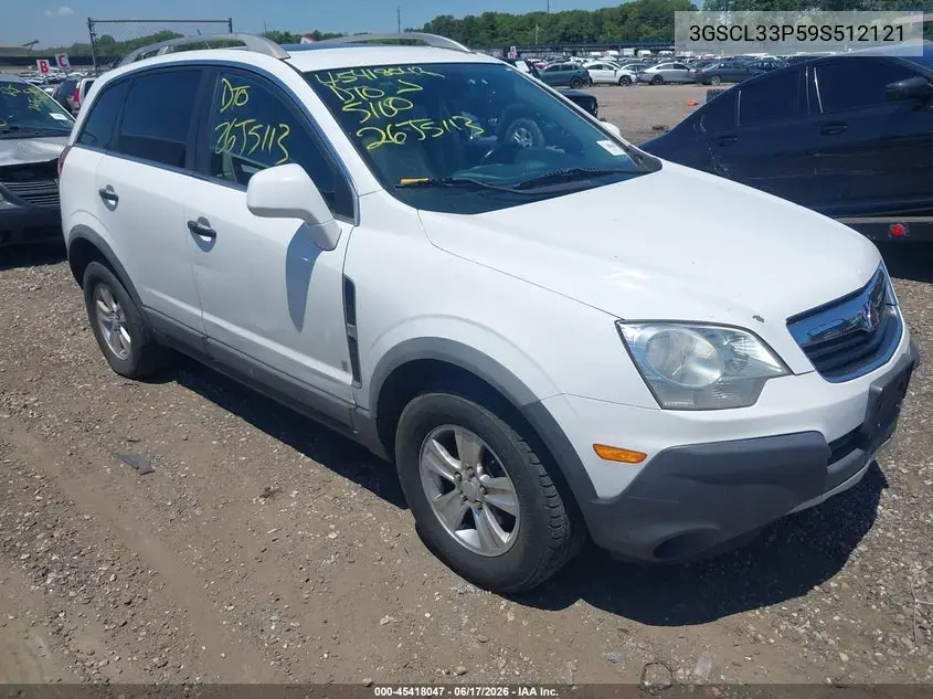 2009 Saturn Vue 4-Cyl Xe VIN: 3GSCL33P59S512121 Lot: 45418047