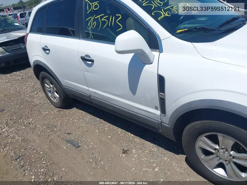 2009 Saturn Vue 4-Cyl Xe VIN: 3GSCL33P59S512121 Lot: 45418047