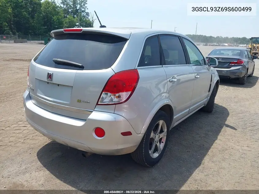 2009 Saturn Vue Hybrid I4 VIN: 3GSCL93Z69S600499 Lot: 45449831