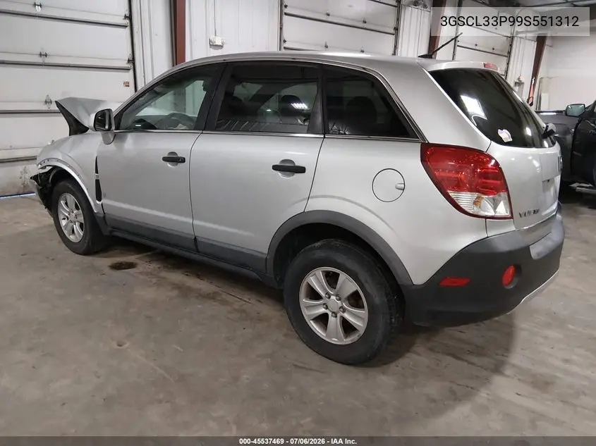2009 Saturn Vue Xe VIN: 3GSCL33P99S551312 Lot: 45537469