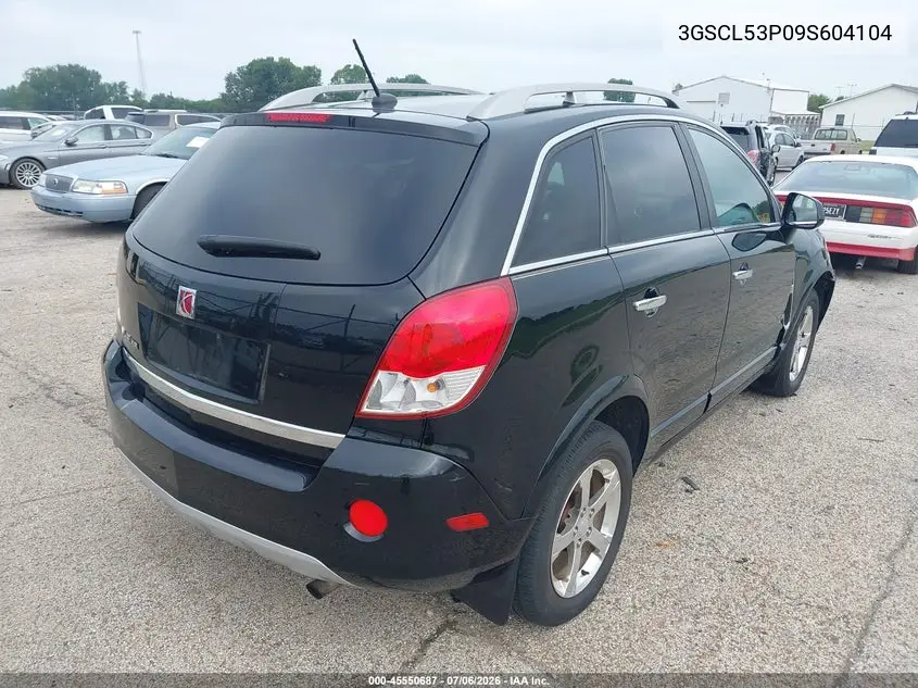 2009 Saturn Vue Xr VIN: 3GSCL53P09S604104 Lot: 45550687