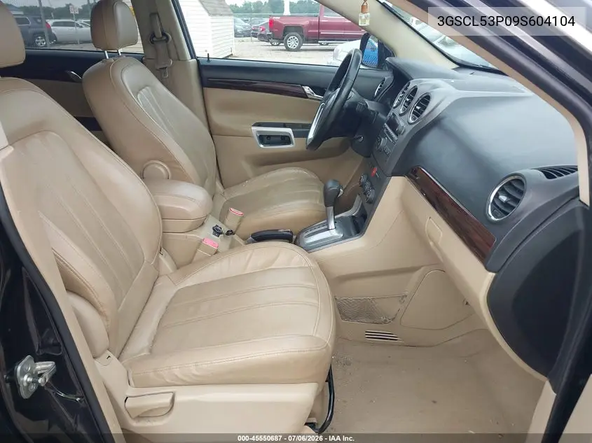 2009 Saturn Vue Xr VIN: 3GSCL53P09S604104 Lot: 45550687