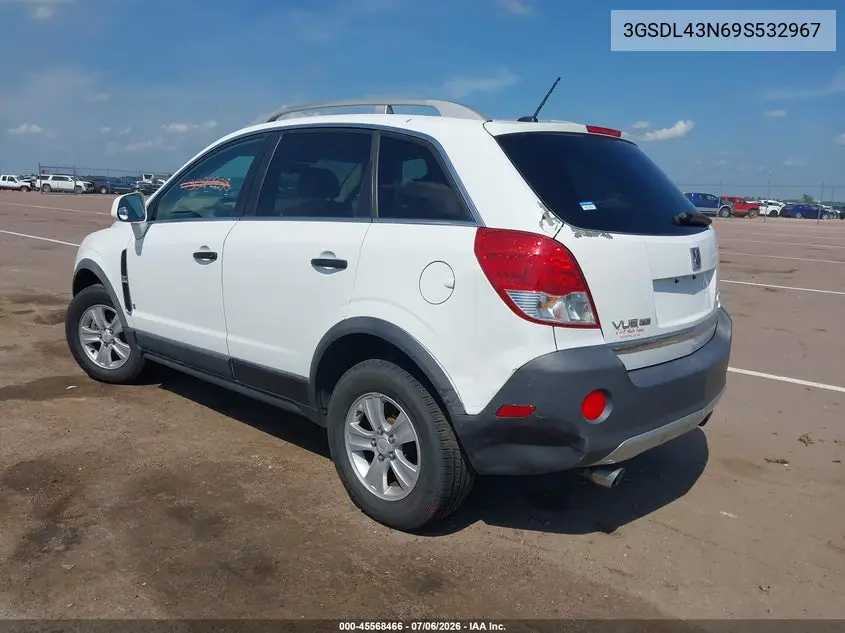 2009 Saturn Vue V6 Xe VIN: 3GSDL43N69S532967 Lot: 45568466