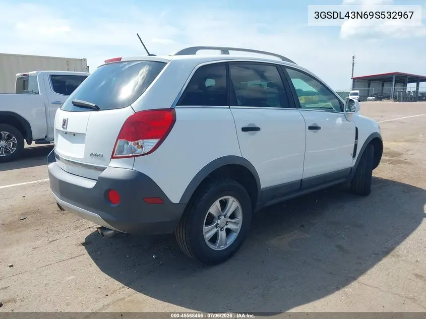 2009 Saturn Vue V6 Xe VIN: 3GSDL43N69S532967 Lot: 45568466
