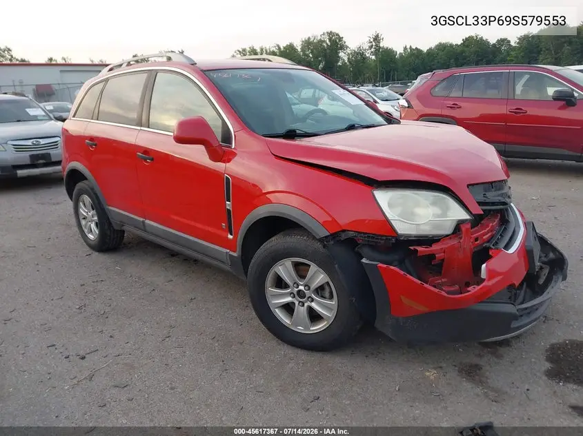 2009 Saturn Vue Xe VIN: 3GSCL33P69S579553 Lot: 45617367