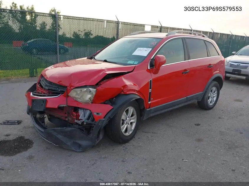 2009 Saturn Vue Xe VIN: 3GSCL33P69S579553 Lot: 45617367
