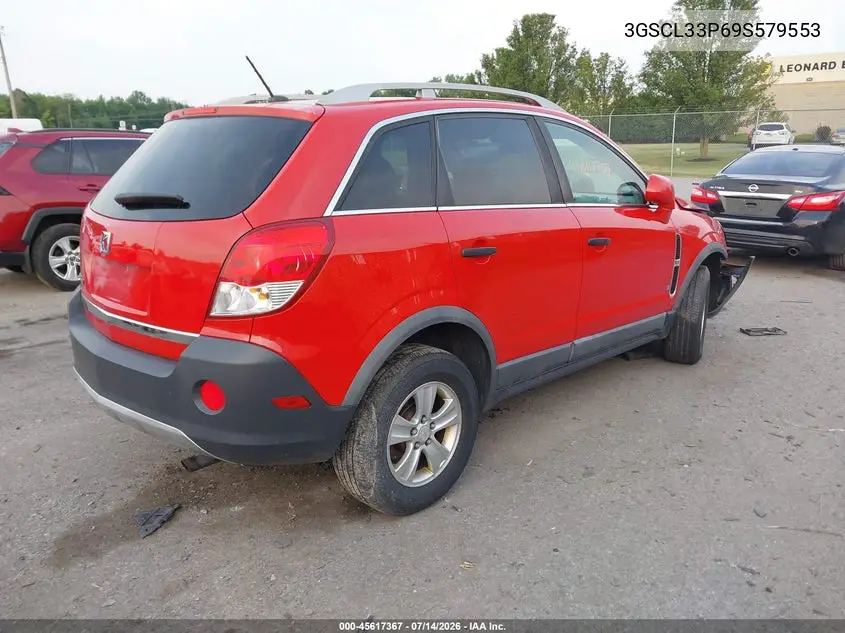 2009 Saturn Vue Xe VIN: 3GSCL33P69S579553 Lot: 45617367