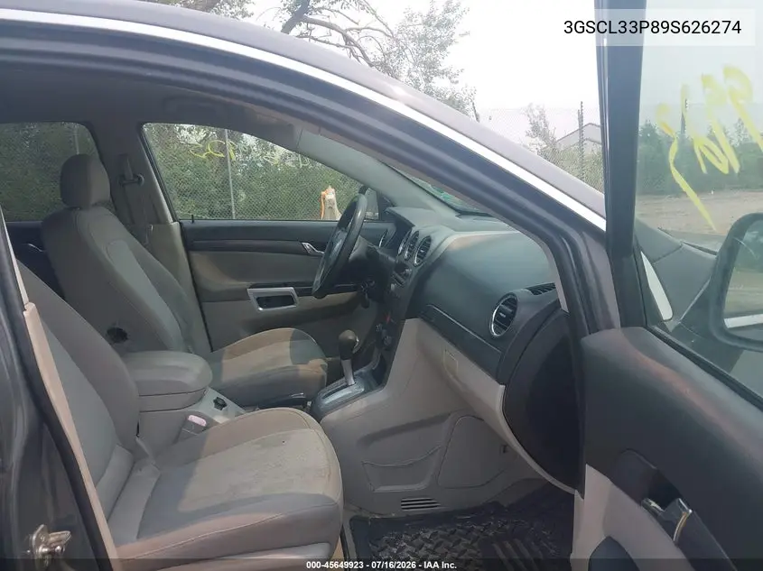 2009 Saturn Vue Xe VIN: 3GSCL33P89S626274 Lot: 45649923